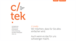 Desktop Screenshot of ctek.ch