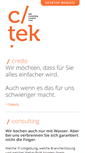 Mobile Screenshot of ctek.ch