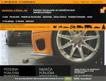 Tablet Screenshot of ctek.si